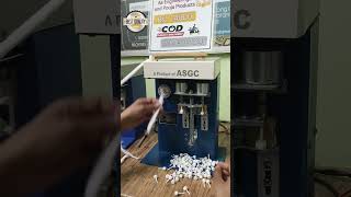 Fully automatic cotton wicks machine | cotton wicks making machine | vattulu | samai vaat #shorts