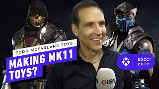 Todd McFarlane To Make Mortal Kombat 11 Fatality Toys? - Comic Con 2019