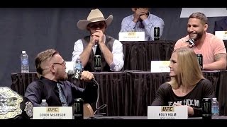 Conor McGregor to Chad Mendes: "You Hit the Deck Like a B-tch!"