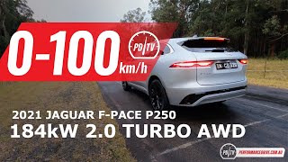 2021 ジャガー F-PACE P250 0-100km/h ＆エンジン音