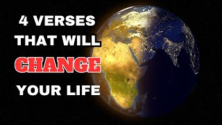 4 BIBLE VERSES that CHANGED My Whole LIFE | 4 POWERFUL VERSES