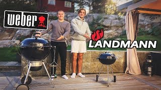 Weber vs Landmann - Vilken grill är bäst? ft. Joppe