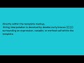 What is String Interpolation in Angular? #angular  #angular_developer  #frontenddevelopment #coding