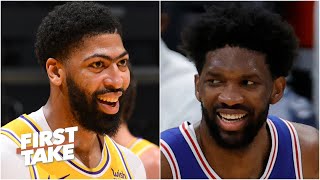 Joel Embiid or Anthony Davis: Who is the best big man in the NBA? | First Take