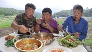 어머니가 해주신 밥도둑 된장찌개 [country soybean paste stew]