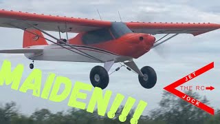 E-Flite 2.1m CZ Cub SS Maiden, With On Board Shots!!