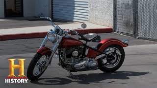 Counting Cars: Restored 1957 Harley Davidson Panhead Prototype (S7, E13) | History