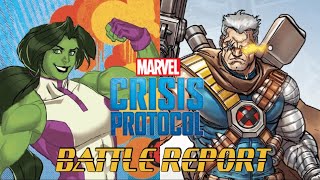 Marvel Crisis Protocol A Force vs  X Force Battle Report S04E23