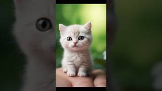 Beautiful animal and smallest #tinycreatures #animals #tinyworld #cat #tinytiny #funny #ytshorts