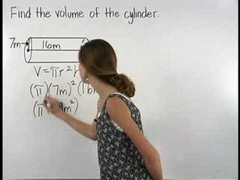 Volume of a Cylinder - MathHelp.com - Math Help Volume of a Cylinder - MathHelp.com - Math Help