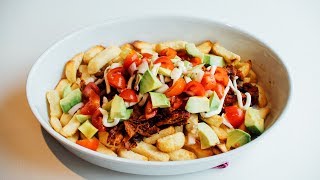 BBQ pulled VegMe fries