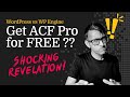 ACF Pro for FREE - Has WordPress gone too far??