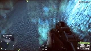 New bf4 bug revealed! Glitched under the map!