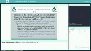 Pipeline Series Webinar: Clean Water Act Section 401 Certification