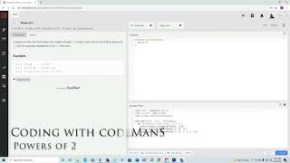 (Archived) Codewars 8 kyu Powers of 2 JavaScript