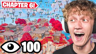 I Got 100 Players To Land At SHOGUN DOJO In Chapter 6 Fortnite! (New Map)