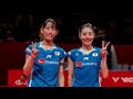 バド志田千陽＆松山奈未、パリ五輪金メダリスト中国ペアに勝利　3大会ぶりの決勝進出【ファイナルズ2024】dfdfgftfftg