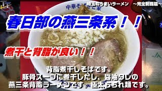 【長編】【埼玉ラーメン46】中華そば　ぎと家　春日部の燕三条系ッッ！！