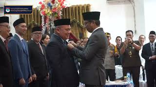 Bupati SSM hadiri Pelantikan 20 Anggota DPRD Boltim Periode 2024- 2029