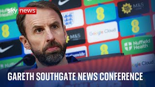 Gareth Southgate news conference on Euro 2024 squad
