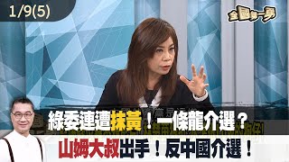 綠委連遭抹黃！一條龍介選？ 山姆大叔出手！反中國介選！【全國第一勇 精華】2024.01.09(5)