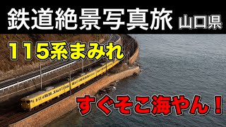 115系まみれ！瀬戸内海と山陽本線を撮影する！【鉄道写真】