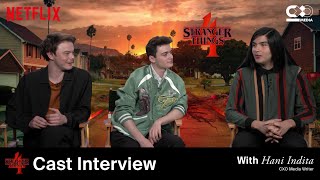 An EXCLUSIVE Interview with the Cast of Stranger Things Season 4