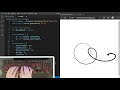 ASMR Programming - Satisfying Curly Cursor using JavaScript - No Talking