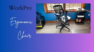 WorkPro® Quantum 9000 Ergonomic Chair – Comfort \u0026 Style for Your Workspace! 🖤💼