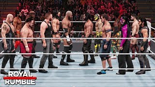 WWE 2K19 30 Man Royal Rumble 2019 Match!