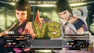 Ebihara (Ibuki) vs Yossan (Juri)：えびはら（いぶき）vs よっさん（ジュリ）