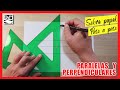 Como Dibujar Paralelas y Perpendiculares con Escuadra y Cartabón (Dibujo Técnico).