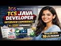 TCS Java Developer Interview Experience (4+ Years) | REAL Questions Asked | Selected with 16 LPA 💼