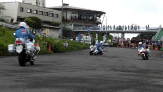 Webike Cafe Meeting2014 白バイデモ走行