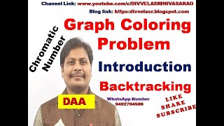 Graph Coloring Problem (Example) || Chromatic Number || Graph Coloring Problem using Backtracking