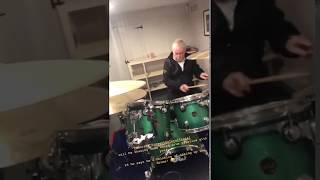 Roger Taylor Playing Drums | IG @sarinarosetaylor