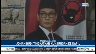 Nyaleg, Johan Budi Gencar Blusukan