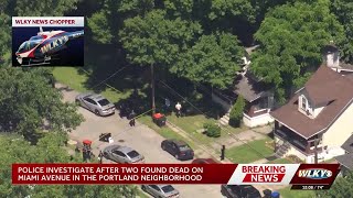 LMPD investigating after 2 found dead in Portland neighborhood