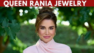 Queen Rania of Jordan Jewelry Collection | Rania Al Abdullah Breathtaking Jewels