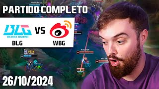 BLG vs WBG | SEMIFINALES DEL MUNDO | WORLDS 2024