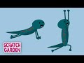 Salamander Yoga - Now with Tiny Flying Alligators! | 5-minute Yoga Break | Scratch Garden