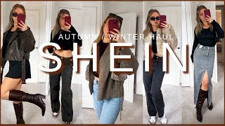 HUGE SHEIN AUTUMN HAUL 2024 *so many jackets \u0026 autumn winter must haves / staples!!*