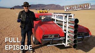 Reattempting the JATO Rocket Car — MythBusters’ 200th Episode! | MythBusters | S8 E13 | Full Episode