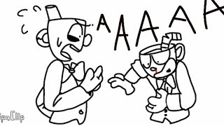 Casino Cups Part 6 (Cuphead Comic)But its animated!? half of it ofc