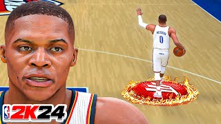 2012 Russell Westbrook Is THE BRODIE In NBA 2k24 Play Now Online