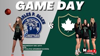 Halifax Grammar School vs. CPA Wednesday December 18th