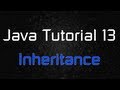 Java Tutorial 13 - Inheritance (Superclass, Subclass, & extends)