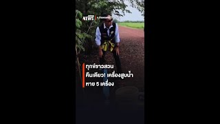 ทุกข์ชาวสวน คืนเดียว! เครื่องสูบน้ำหาย 5 เครื่อง | Thai PBS News