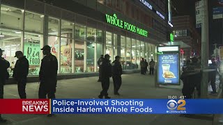 Officer Shoots Shoplifting Suspect In Harlem