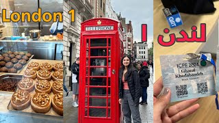 🚗ولاگ لندن قسمت اول (رفتم به شهر آرزوهام) - London part 1 vlog🚶🏽‍♀️